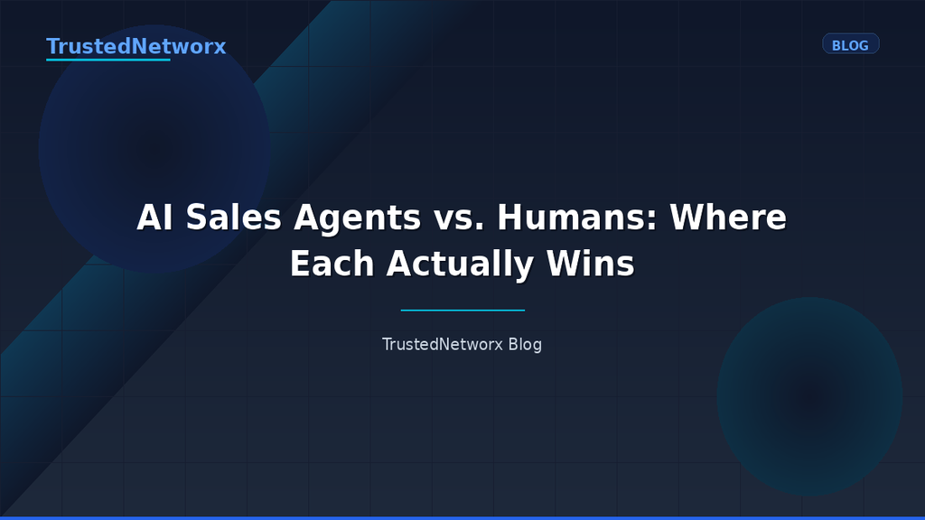 AI Sales Agents vs. Humans: Where Each Actually Wins