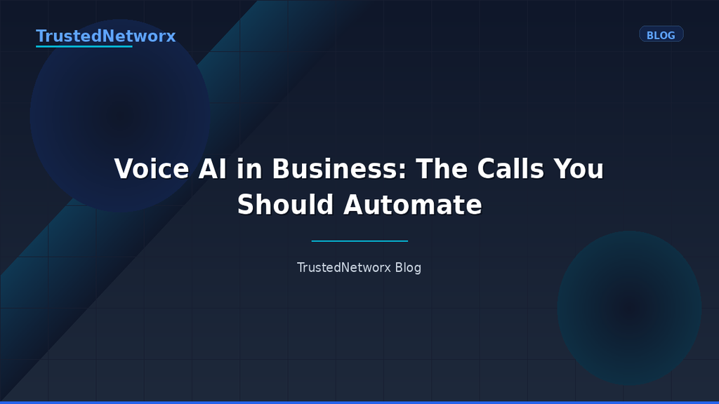 Voice AI in Business: The Calls You Should Automate (And the Ones You Shouldn't)